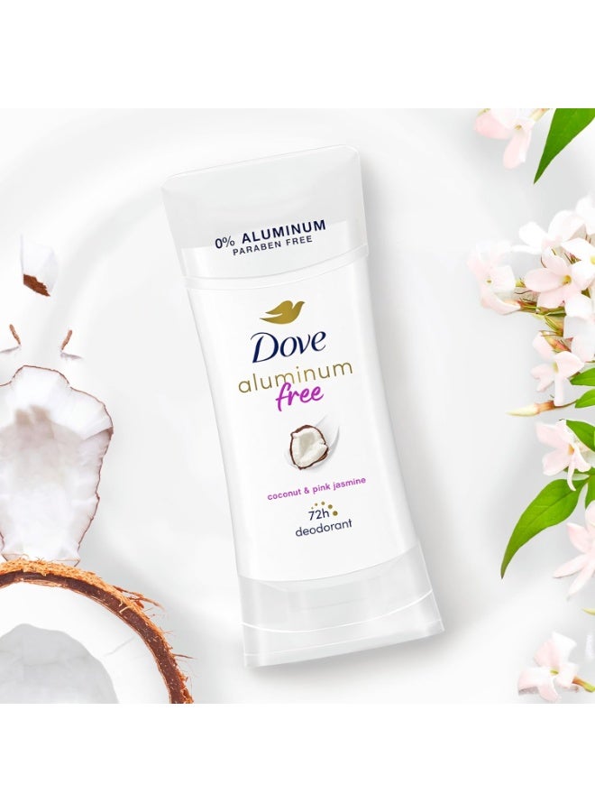 دوف مزيل عرق 0% خالي من الألومنيوم – برائحة جوز الهند والياسمين الوردي - 74 جم - Image 5